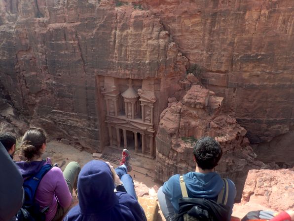 <strong>Ancient landmarks: </strong>Historic Petra, known as the Rose City, is famous for its rock-hewn buildings. The Treasury is one of the most elaborate edifices in the city. 