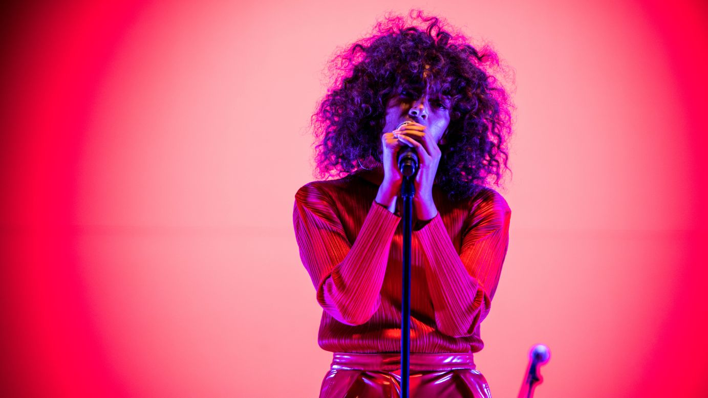 R&B singer Solange performs songs from her latest album, "A Seat at the Table," including her hit single, "Cranes in the Sky." Nearly 10,000 millennials gathered at the 5th annual Broccoli City music festival at Gateway DC in southeast Washington on Saturday, May 6. The green-conscious festival, which promotes healthy living, was headlined by Solange and Rae Sremmurd.