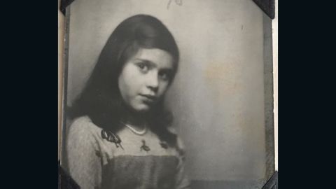 My mother in 1953, when she was 10.