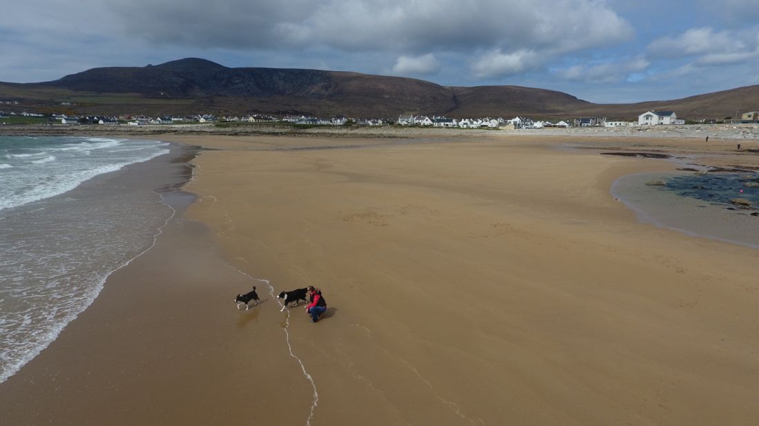 <strong>Achill Island, Mayo:</strong> In April 2017 at Dooagh, a beach that was washed away by storms more than 30 years before <a href="https://cnn.com/travel/article/dooagh-beach-achill-island-ireland/index.html" target="_blank">reappeared</a>. The Atlantic returned what it had stolen, depositing thousands of tons of sand. 