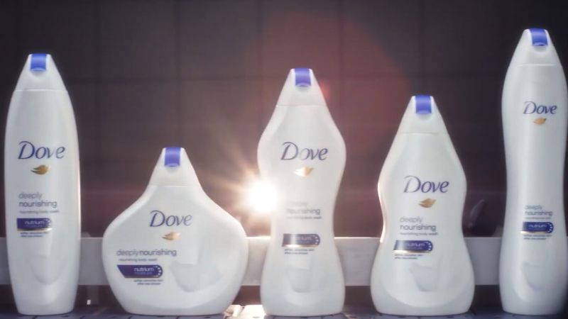 New Dove body wash bottles spark backlash | CNN Business