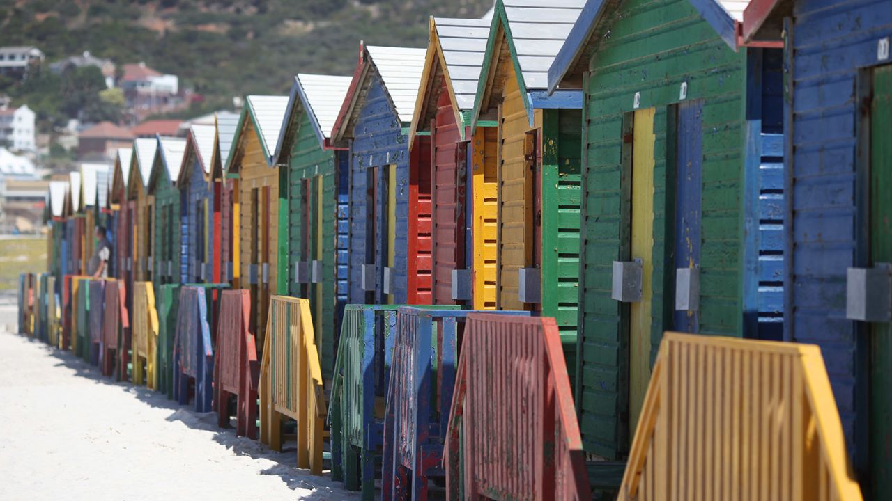 Muizenberg's colorful beach huts don't need an Instagram filter to dazzle.