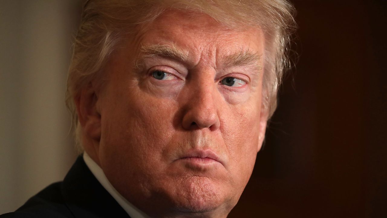 WASHINGTON, DC - APRIL 12:  U.S. President Donald Trump holds a news conference with NATO Secretary General Jens Stoltenberg in the East Room of the White House April 12, 2017 in Washington, DC. Trump reaffirmed the United States' commitment to the North Atlantic alliance and its "ironclad" pledge to defend NATO allies, even though he repeatedly questioned the relevance of the military organization during the campaign.  (Photo by Chip Somodevilla/Getty Images)