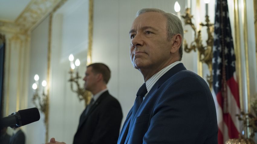 Kevin Spacey in 'House of Cards'
