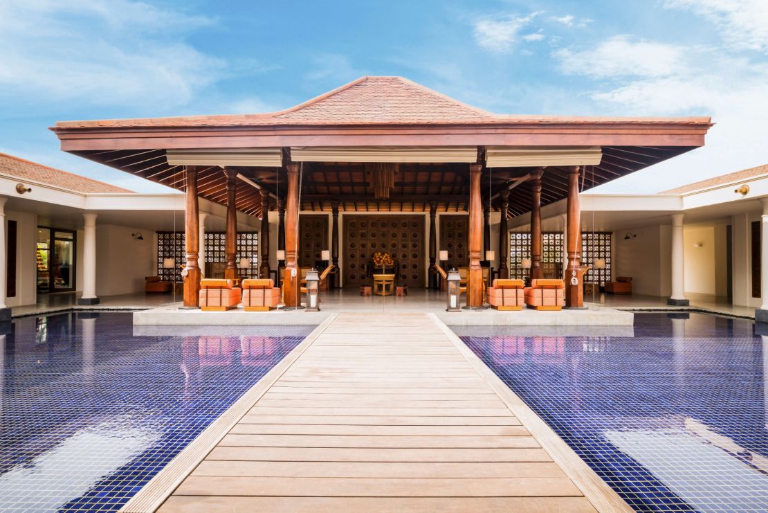 The five-star Anantara Peace Haven in Tangalle is on the list of approved hotels.