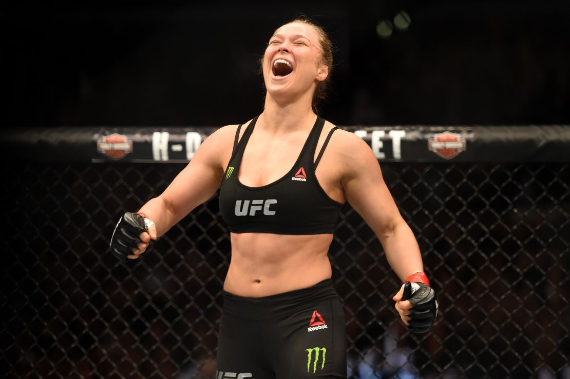UFC boss Dana White said: "Women's mixed martial arts wouldn't exist right now if it wasn't for Ronda Rousey."