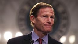 U.S. Sen. Richard Blumenthal participates in an anti-Gorsuch rally April 6, 2017 on Capitol Hill in Washington, DC. S