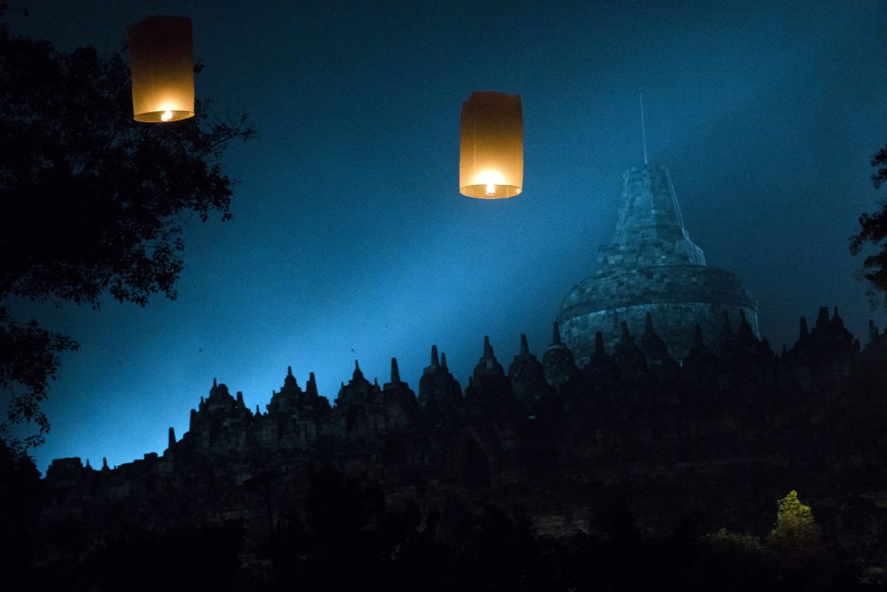 <strong>Borobudur:</strong> Also known as Waisak Day or Vesak Day, the holiday marks the birth of Gautama Buddha -- the father of Buddhism, who is responsible for the religion's core teachings. Observed during the full moon in May, this holy day celebrates his birth, enlightenment to nirvana and passing. 
