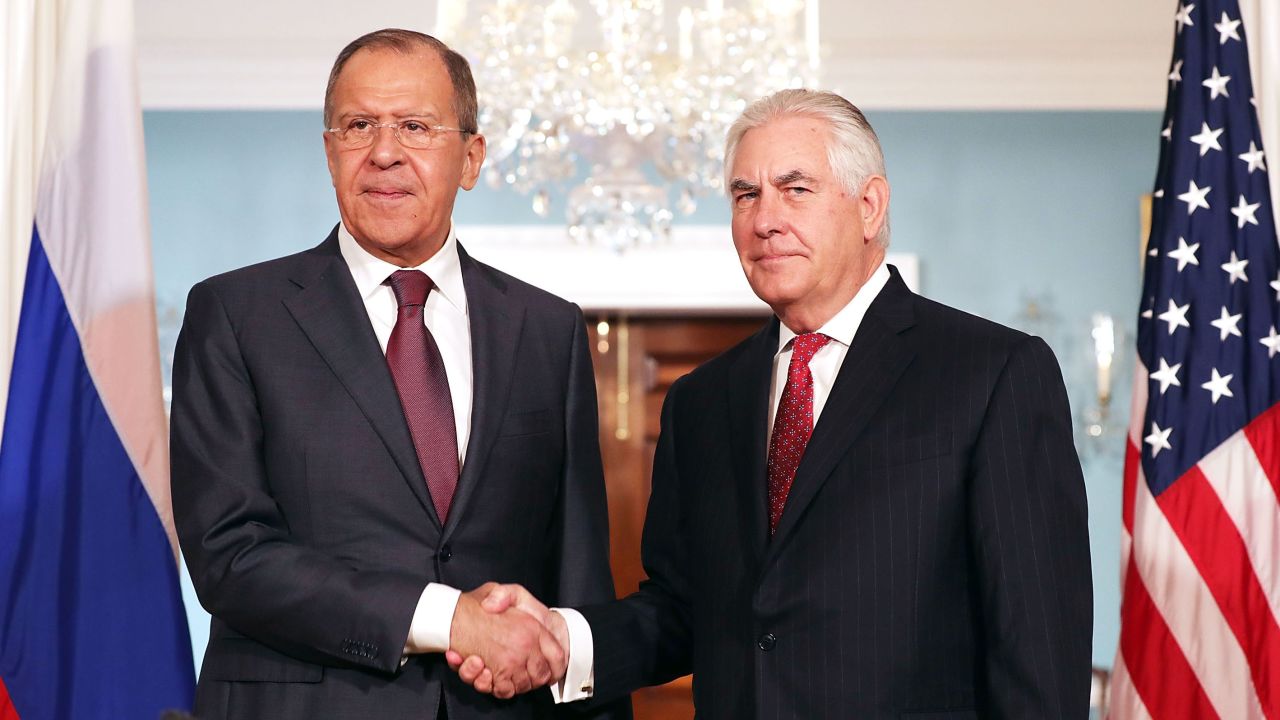 Russian Foreign Minister Sergey Lavrov and US.
Secretary of State Rex Tillerson met on Wednesday.
