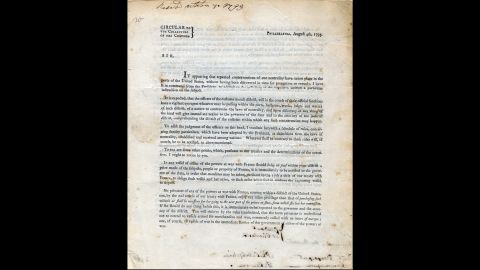 Letter dated August 4, 1793
