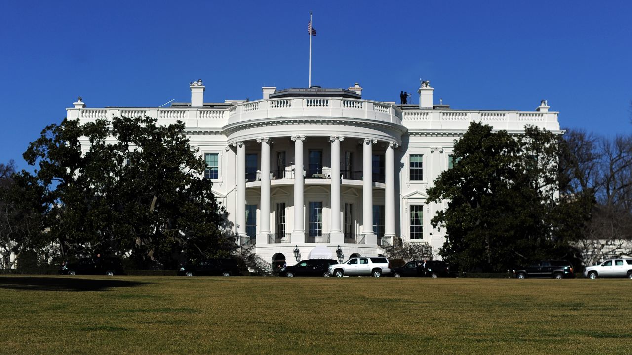 The White House is pictured on January 19, 2013 in Washington DC.