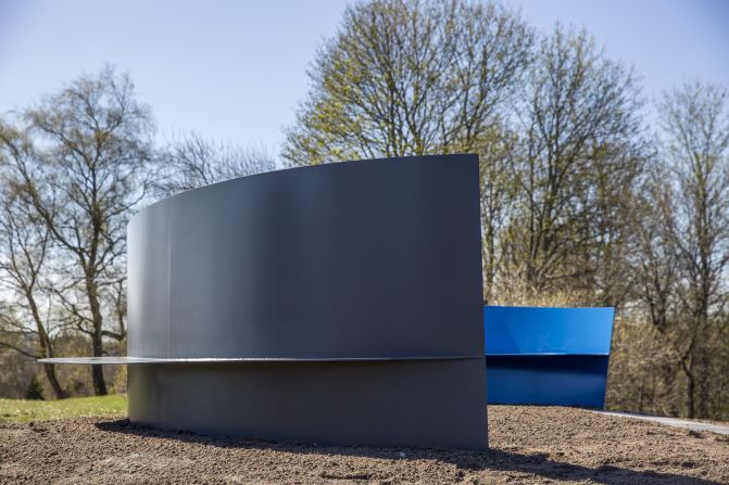 "Rotunda" by Ifeanyi Oganwu functions both as a bench and an enclosed space that can be used as a miniature amphitheater. <br /><br />"I was interested in the idea of a folly -- something that is not quite architecture, not landscape and not sculpture," the designer said. 