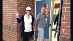 Andrew McCabe and wife, Dr. Jill McCabe voting in Virginia.