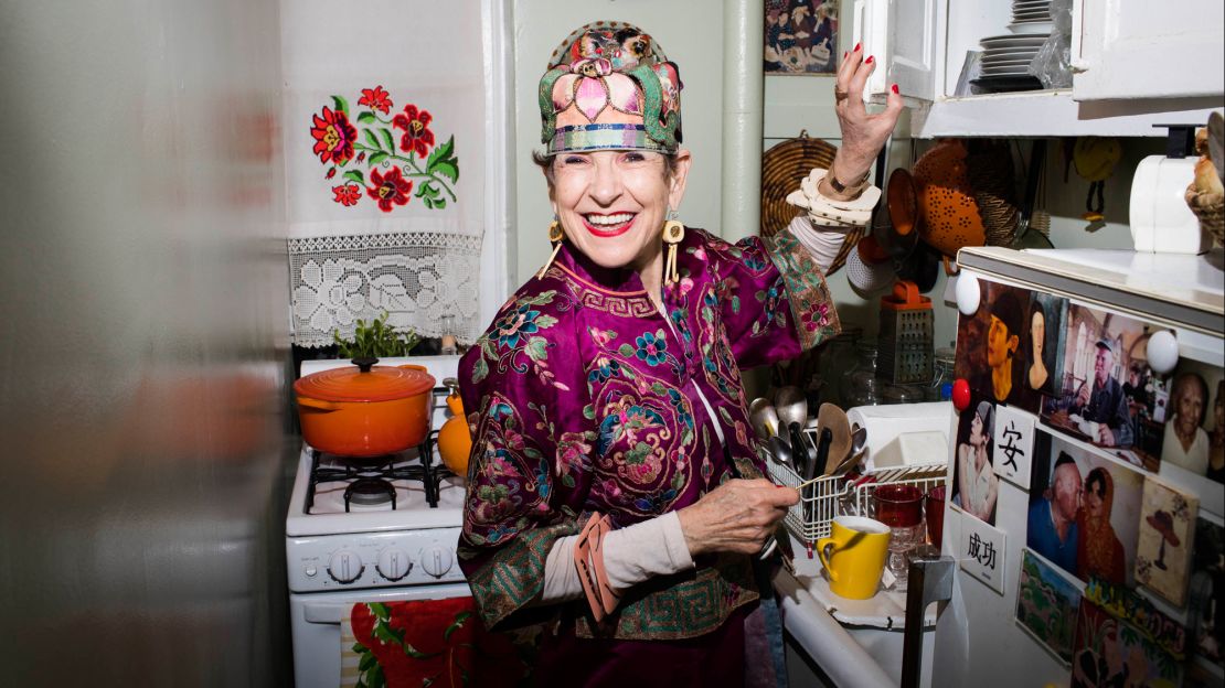 Tziporah Salamon in her Upper West Side kitchen (roughly the size of a twin bed.)