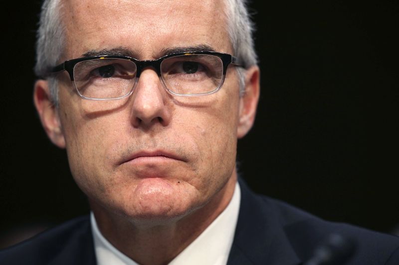 Fbi Deputy Director Mccabe Steps Down Abruptly 