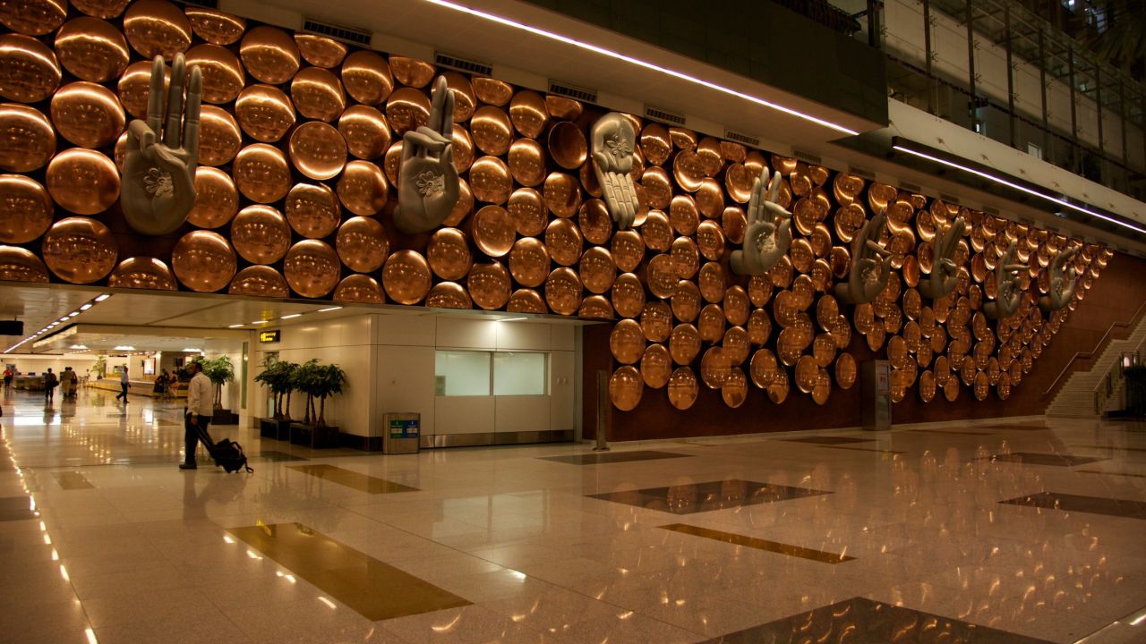The new Terminal 3 at Indira Gandhi International Airport in New Delhi.