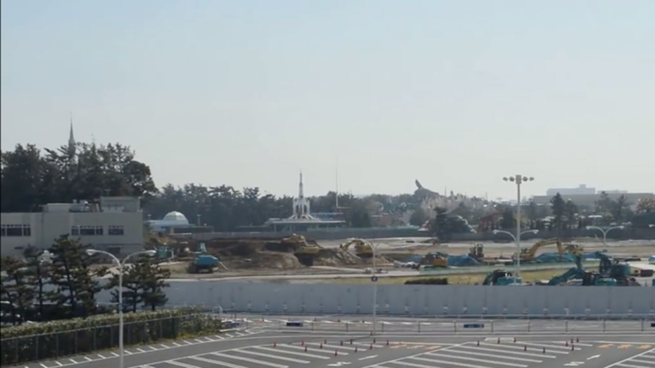 Site of Tokyo Disney Resort expansion.
