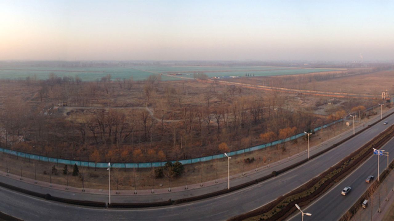 Site of Universal Studios Beijing.