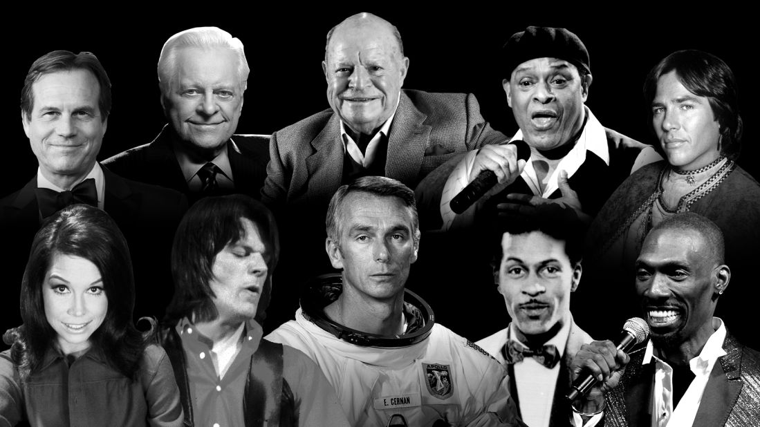 Celebrity deaths in 2017: Looking back at the famous figures we lost