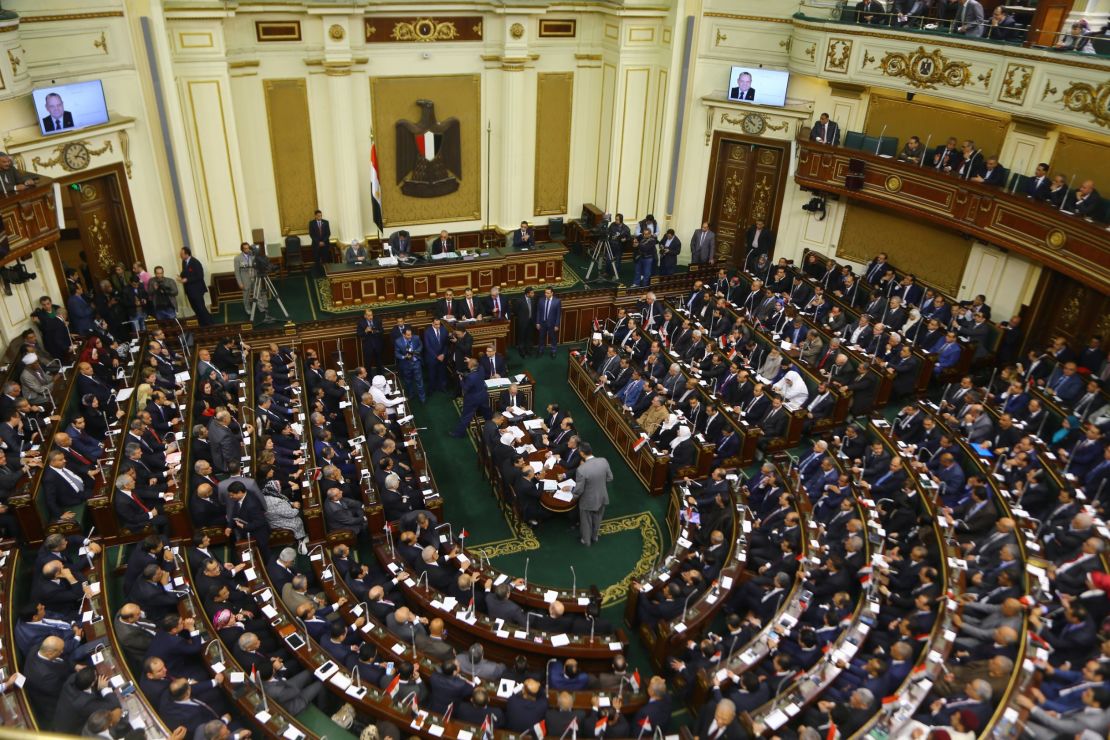 The Egyptian parliament is considering new social media restrictions.