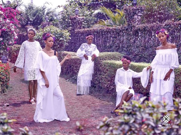 Ready-to-wear label Fashpa (an abbreviation of Fashion Parade), sells pieces online that are made exclusively in Lagos. 
