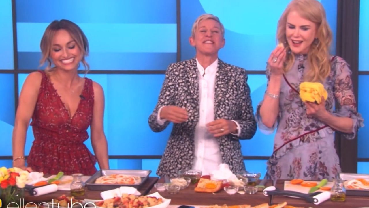Nicole Kidman spits out food on 'Ellen' | CNN