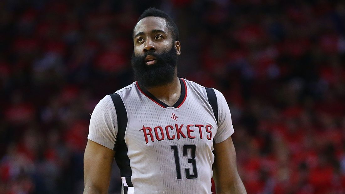 Since 1900, the name James has been in the top 20, but it hadn't cracked the top 10 since 1992. That changed in 2014, and it's in the fifth spot for 2016. It could have something to do with Houston Rockets point guard James Harden. 