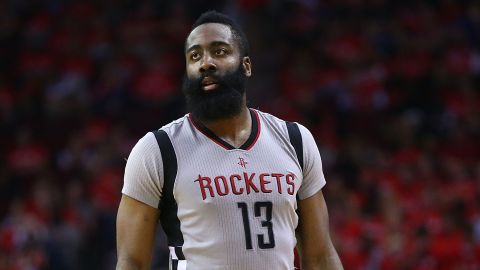 Since 1900, the name James has been in the top 20, but it hadn't cracked the top 10 since 1992. That changed in 2014, and it's in the fourth spot for 2017. It could have something to do with Houston Rockets point guard James Harden. 
