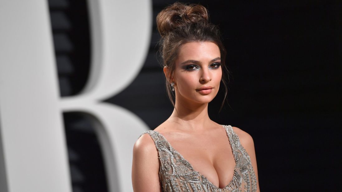Model and actress Emily Ratajkowski is one of many famous Emilys who could be keeping the name in the top 10; it was ranked No. 9 in 2016. 
