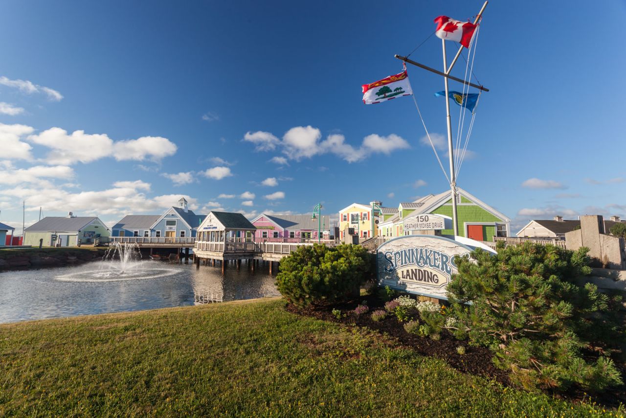 <strong>Spinnakers' Landing, Summerside: </strong>Sitting on the harbor in PEI's second biggest city, the Spinnakers complex offers a nice selection of gift shops and restaurants. 