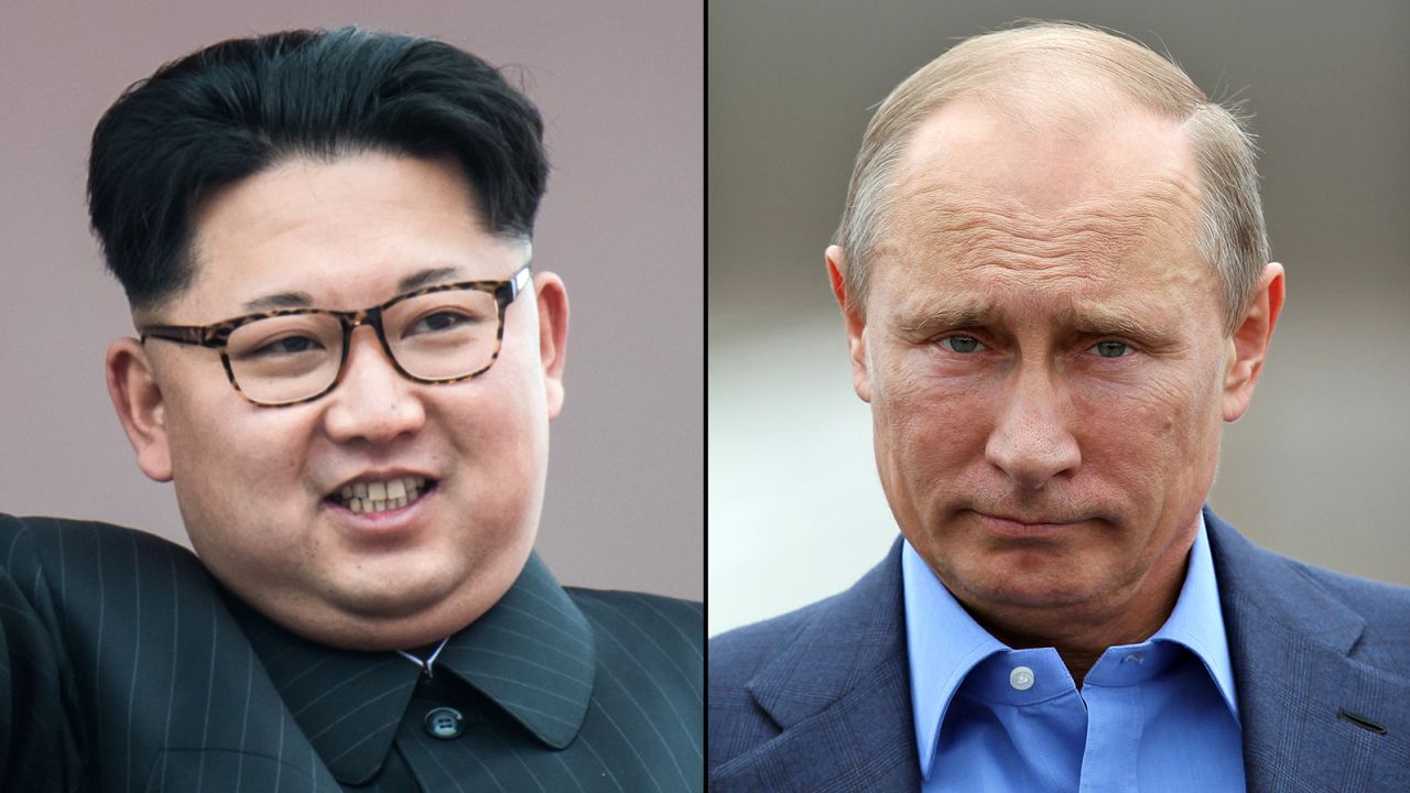 Kim Jong Un and Vladmir Putin