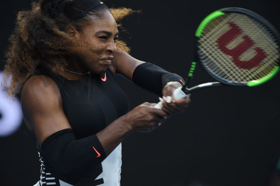 The American captured the title in Melbourne without dropping a set and is now one shy of the all-time grand slam total held by Margaret Court. 