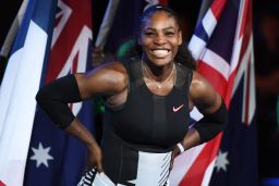 Williams won her 23rd grand slam in January at the Australian Open 