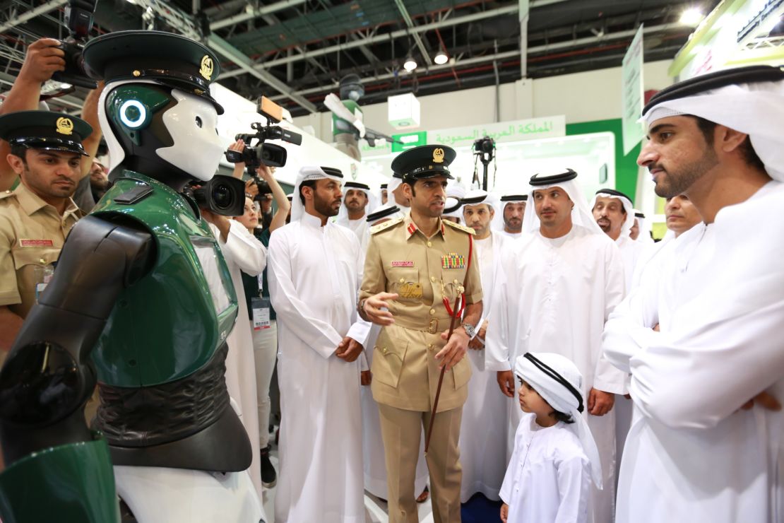 dubai police robot brigadier alrazooqi