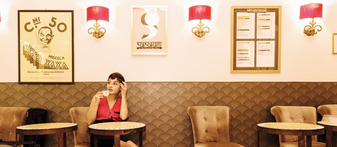 Sciascia Caffé is about as laid back as a coffee bar can be.