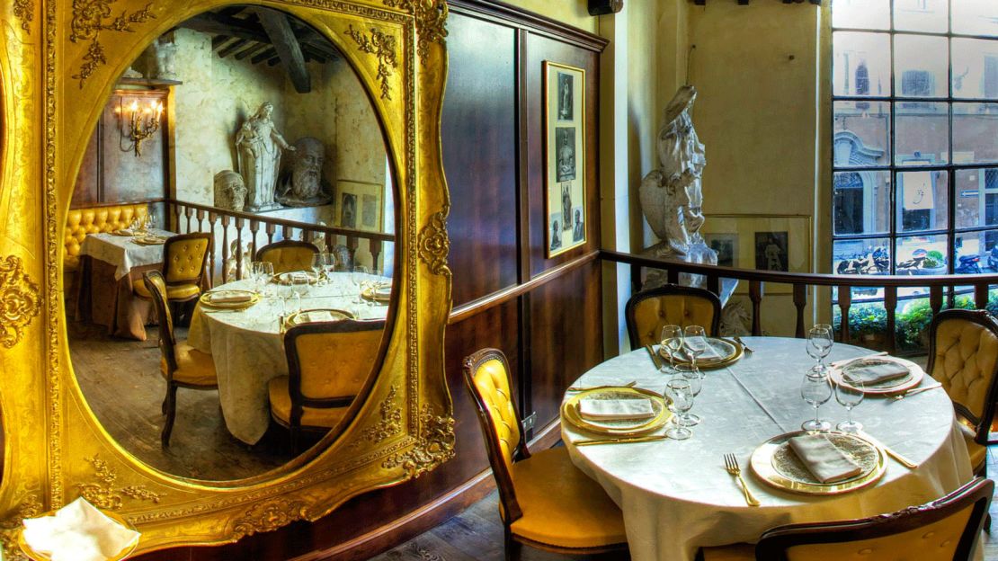 Canova Tadolini is filled with works by 19th-century sculptor Adamo Tadolini.