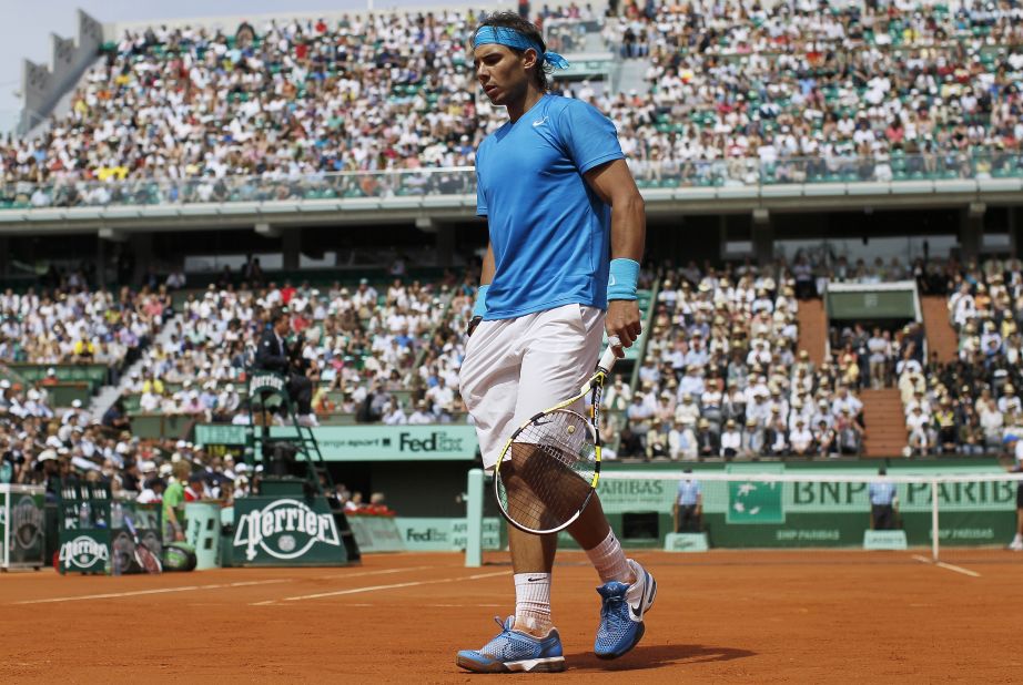 The following year, Nadal dialed down the brightness, instead choosing to return to one of his earliest Roland Garros styles. And it worked -- he maintained his No. 1 ranking throughout the clay court season and beat perennial rival Federer in the final.