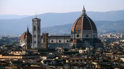 A picture shows a panorama of the city of Florence with the "Duomo" the cathedral Santa Maria del Fiore on April 8, 2015 in Florence. AFP PHOTO / GABRIEL BOUYS / AFP / GABRIEL BOUYS        (Photo credit should read GABRIEL BOUYS/AFP/Getty Images)