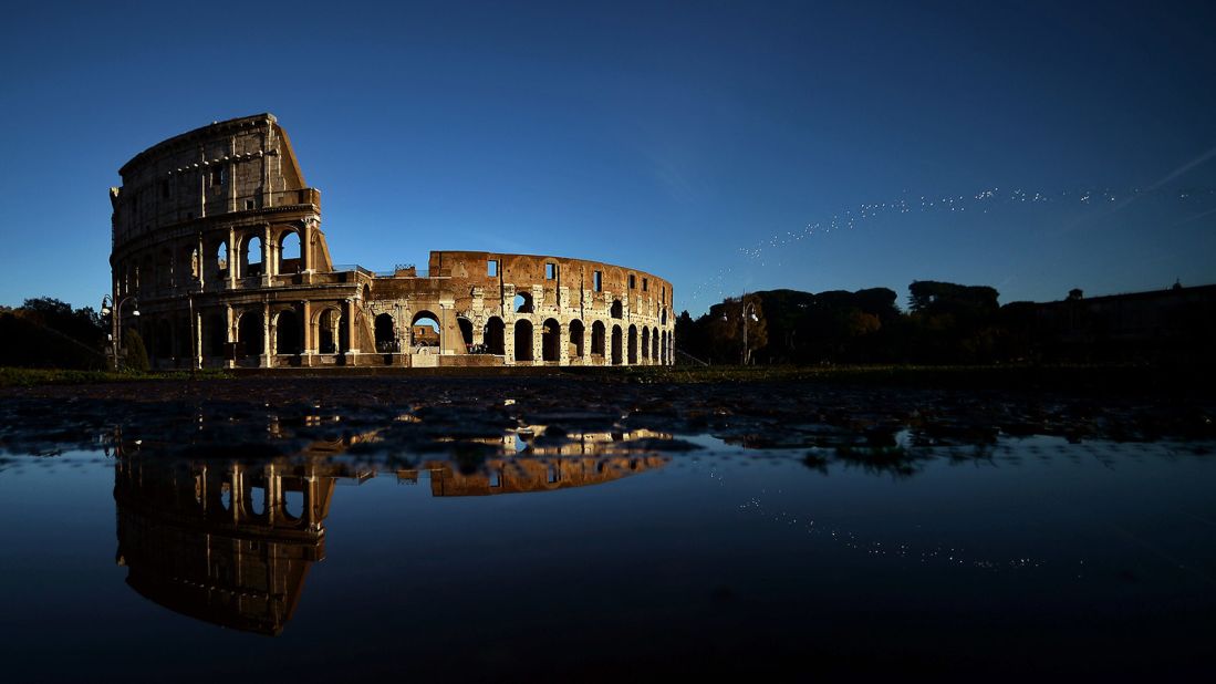 <strong>Colosseum, Rome: </strong>The awe-inspiring amphitheater echoes with ghosts of gladiators past, the roar of wild animals and the swash of sea battles, cheered on by up to 80,000 baying spectators. The arena, partly ruined by earthquake and robbers, is an enduring symbol of the Roman empire.