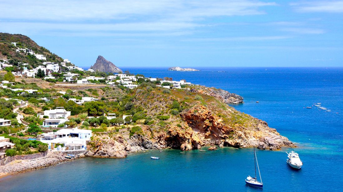 <strong>Panarea, Aeolian Islands: </strong>Tiny Panarea is the jet-set favorite of the Aeolian Islands off the northeast coast of Sicily. Car-free whitewashed streets attract day-trippers, while yachts bob in the tiny harbor. It is a dreamy summer scene -- much is closed in winter.