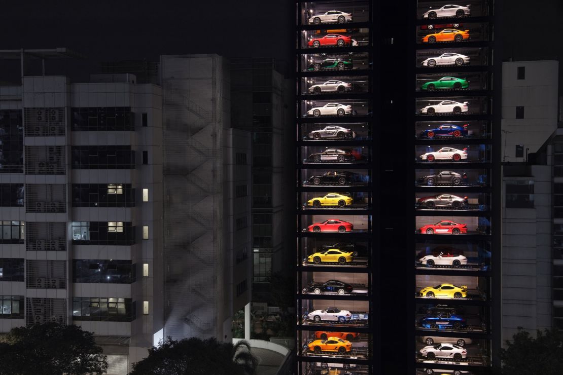 Autobahn's supercar vending machine. 