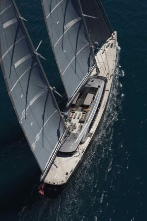 Built by Italian shipyard Perini Navi, the 70-meter superyacht scooped the awards in both the 40-meter-plus and overall categories.