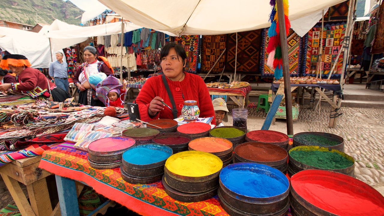 <strong>Pisac: </strong>Also a village in the Sacred Valley region, Pisac is known for its handicraft market. 