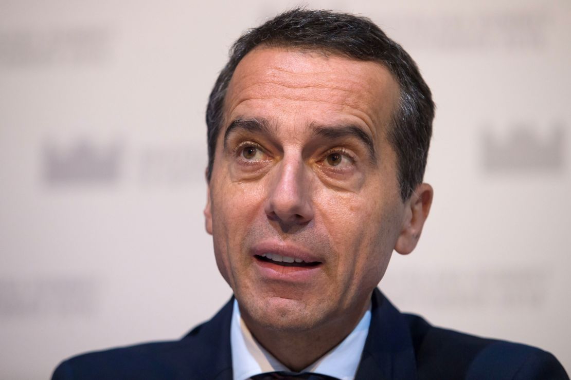 Austria's Chancellor Christian Kern is expected to lose his position.