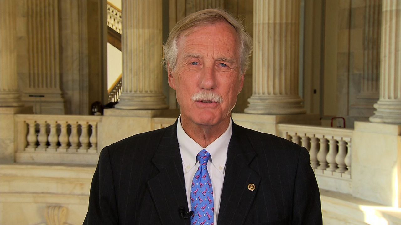 Sen Angus King on TSR 