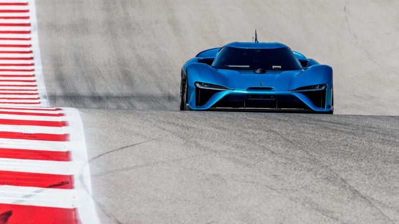 The NIO EP9 recently broke the lap record at Germany's famous Nurburgring circuit.  