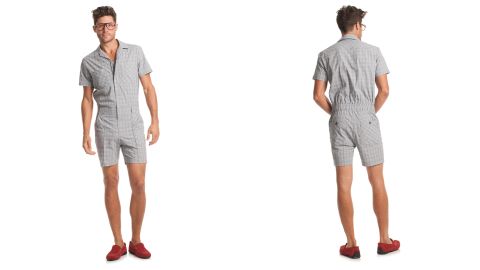 Rompers like this understated number have been available for years, but the trend is hitting the mainstream hard. 