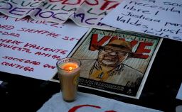 Protests sprang up in May after the Mexican journalist Javier Valdez was murdered