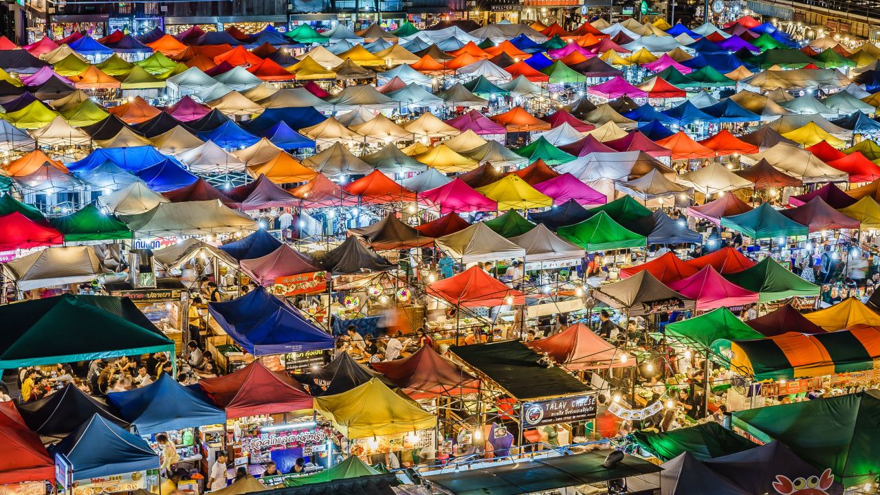 Bangkok: a city of colorful markets and other delights.