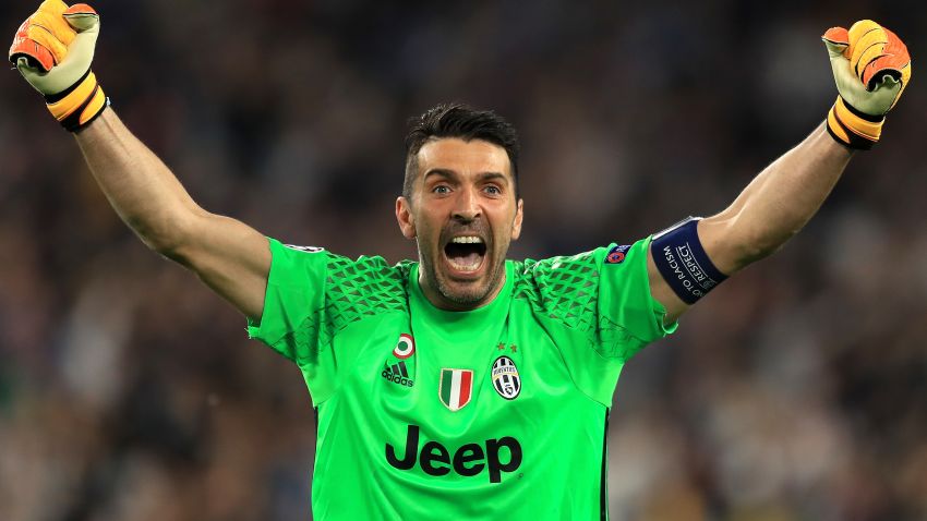 Gianluigi Buffon will appear in his third Champions League final next month